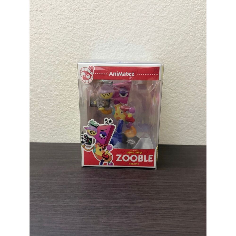 The Amazing Digital Circus Animatez Zooble Vinyl Figure